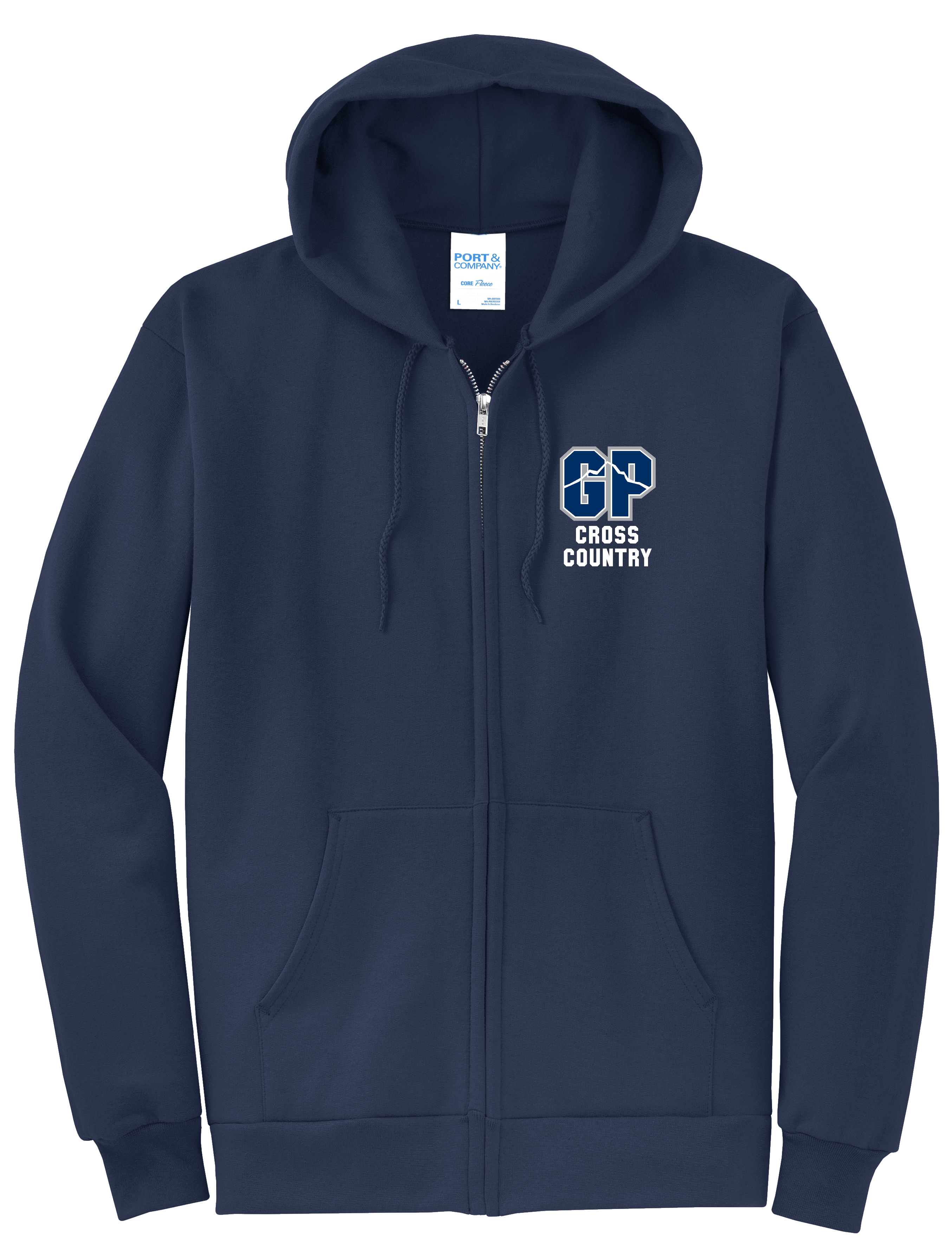 GPXC Ladies' Zippered Hoodie Sweatshirt